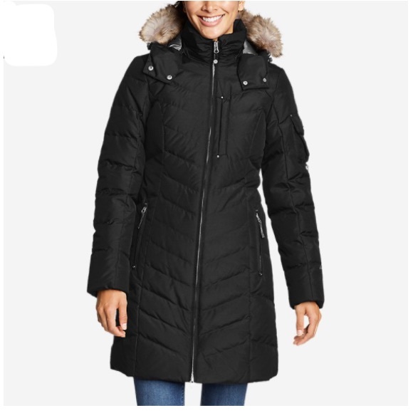 Eddie Bauer Jackets & Blazers - Eddie Bauer Sun Valley Down Parka – Black – Women’s XL